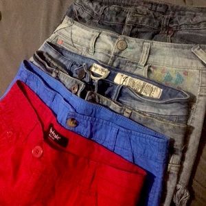 VARIETY FITS & STYLES SIZE 7 Jean Shorts